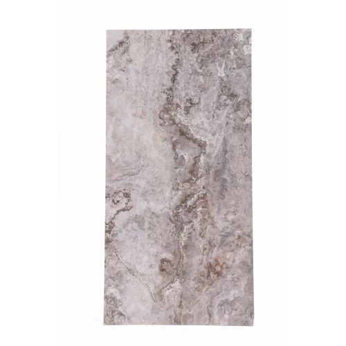 Керамогранит Realistik Doha Polished Silver Carving серый 120x60 см