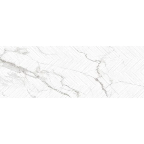 Керамогранит Museum Peronda Лумиере Вхите Децор СТ Р / Lumiere White Decor ST R матовый белый 3300041757 275x100 см