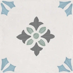 Керамогранит Harmony Peronda Sirocco Bloom серый 3386036516 22,3х22,3 см