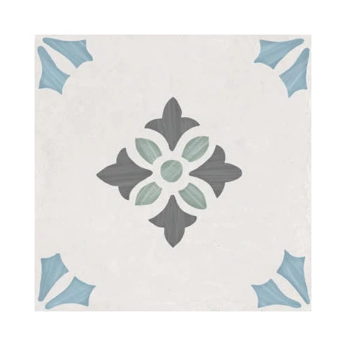 Керамогранит Harmony Peronda Sirocco Bloom серый 3386036516 22,3х22,3 см