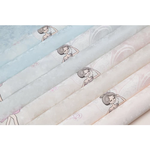 Обои флизелиновые Palitra Home Mary Fairy HomeColor голубые HC72344-65 1,06х10,05 м