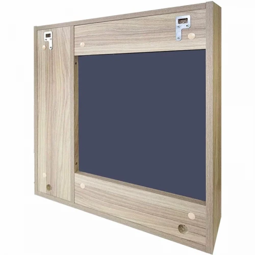 Зеркальный шкаф Runo Эко 55 универсальный 00-00001451