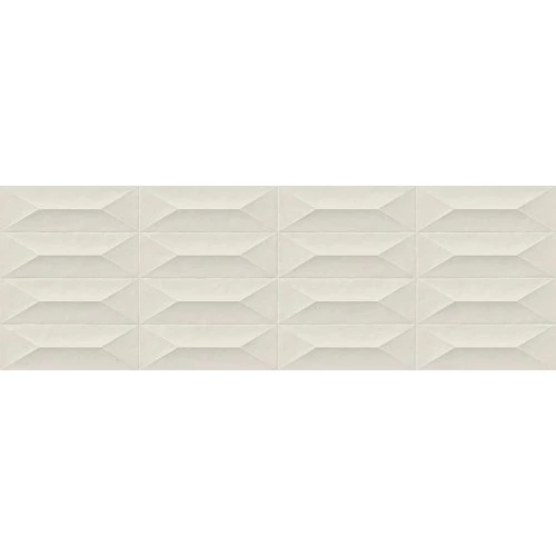 Плитка настенная Marazzi Colorplay Cream Struttura Cabochon 3D Rett. бежевый 30х90 см