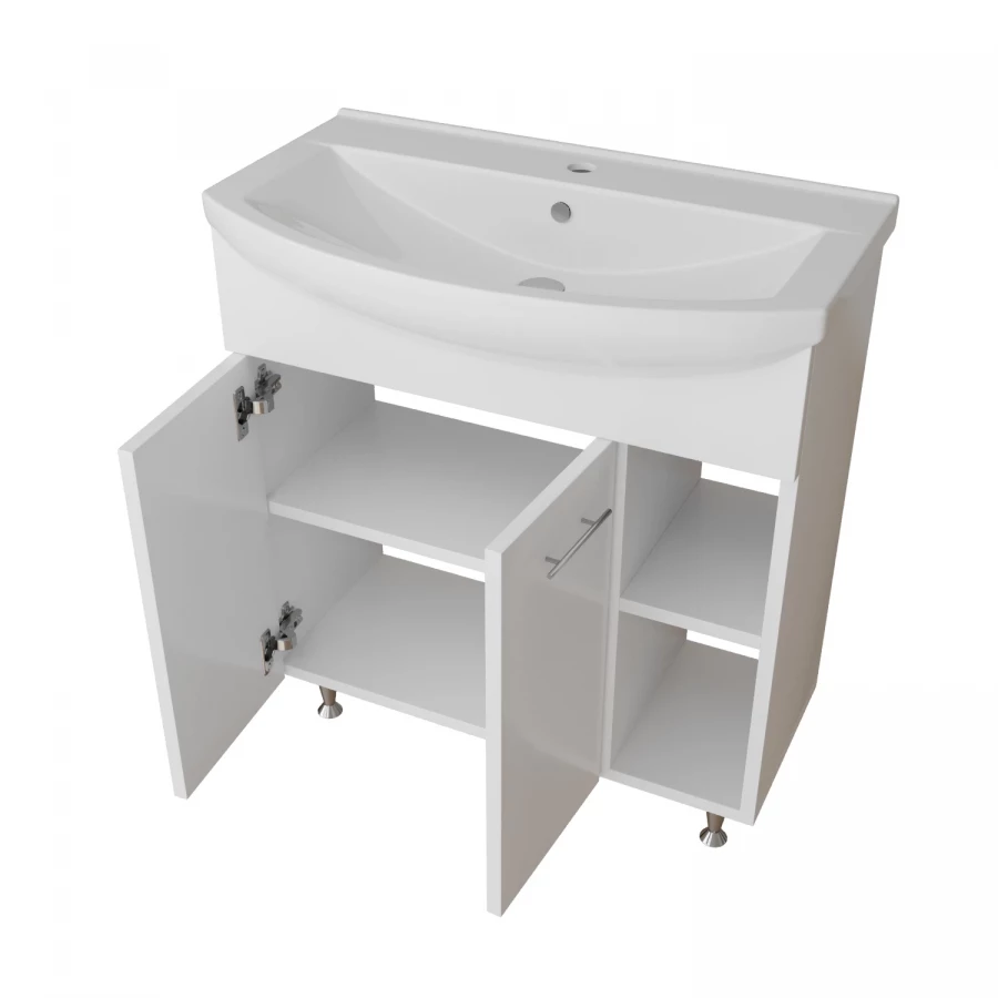 Тумба для ванной MixLine Анри-75 под умывальник Best-75 553563