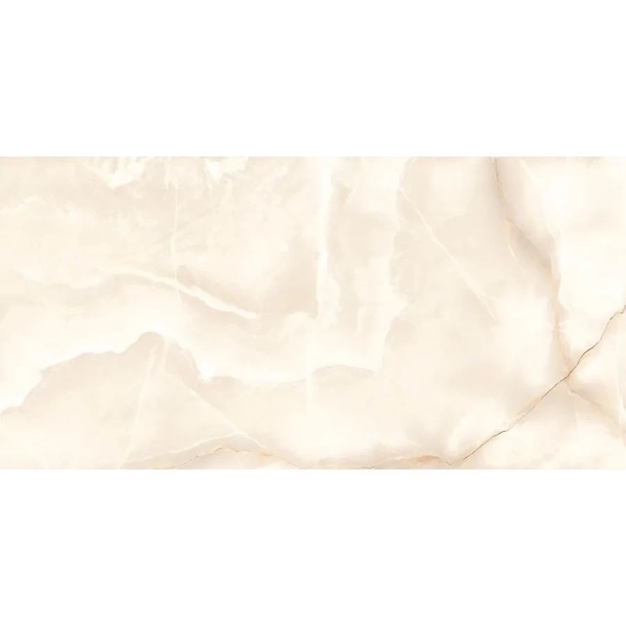 Керамогранит Duna Fantasy Onyx Glossy глянцевый бежевый RP-238574 120х60 см