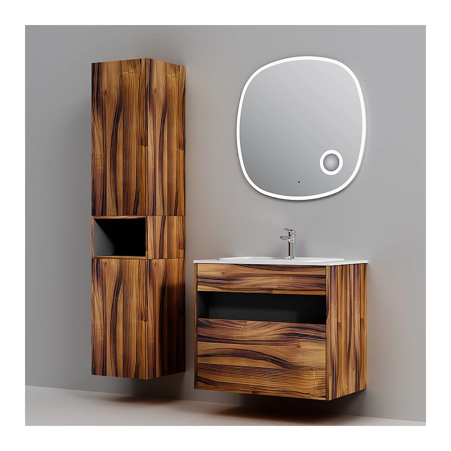 База под раковину Am Pm Func с нишей и 1 ящиком дуб крафт универсальная M8FFUX0801OF 80 см