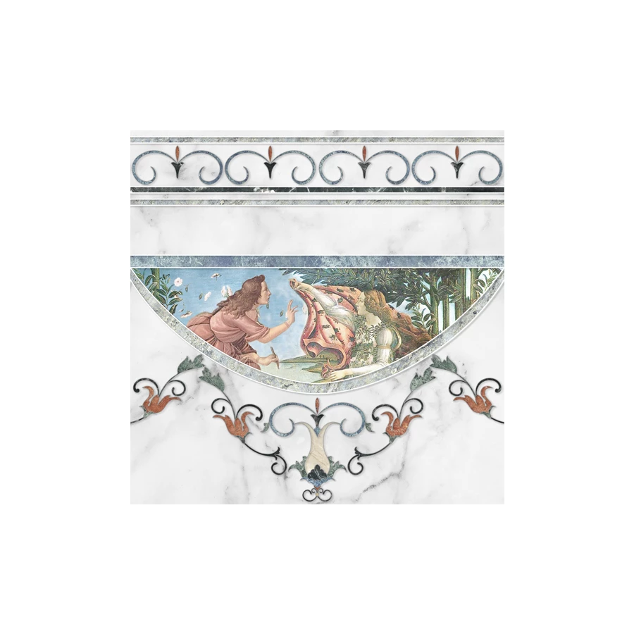 Декор Europa Ceramica Dec Cenefa Louvre A 45х45 см