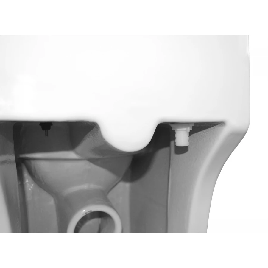 Унитаз - моноблок Azario Sente напольный безободковый горизонтальный слив сиденье дюропласт микролифт AZ-8614 37.5х66.5x78.5 см