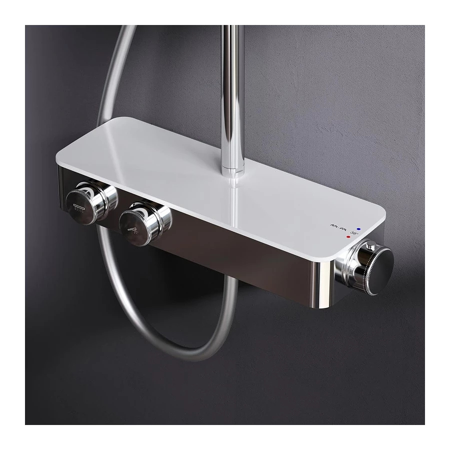 Душевая система ShowerSpot с термостатом Am Pm Inspire V2.0 F0750A400