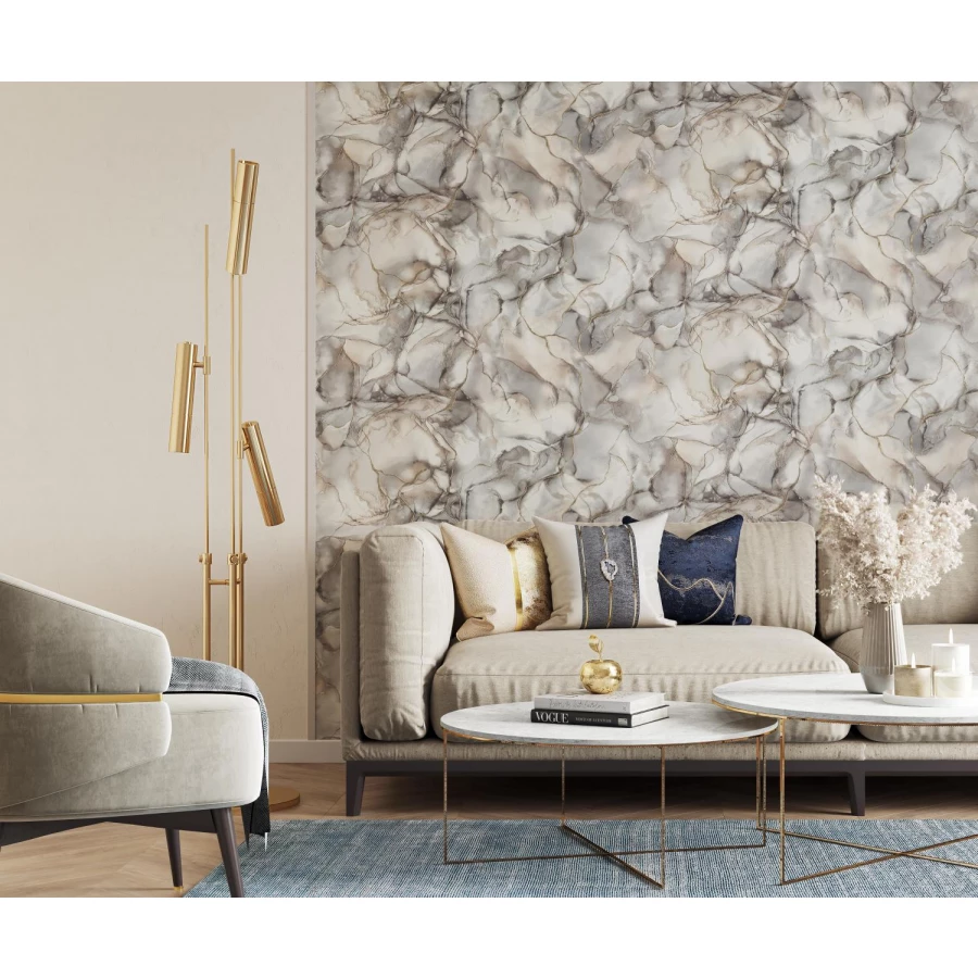 Обои флизелиновые Palitra Life Artspace серые PL71892-42 1,06х10,05 м