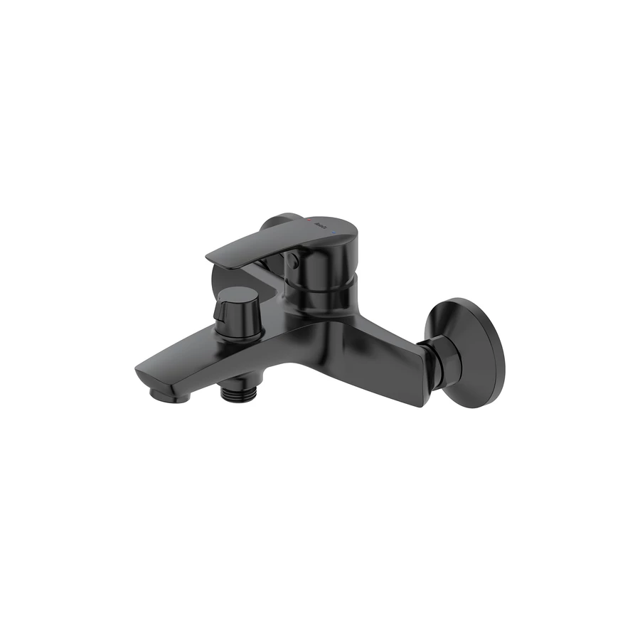 Смеситель для ванны Iddis Ray черный RAYBL02i02WA