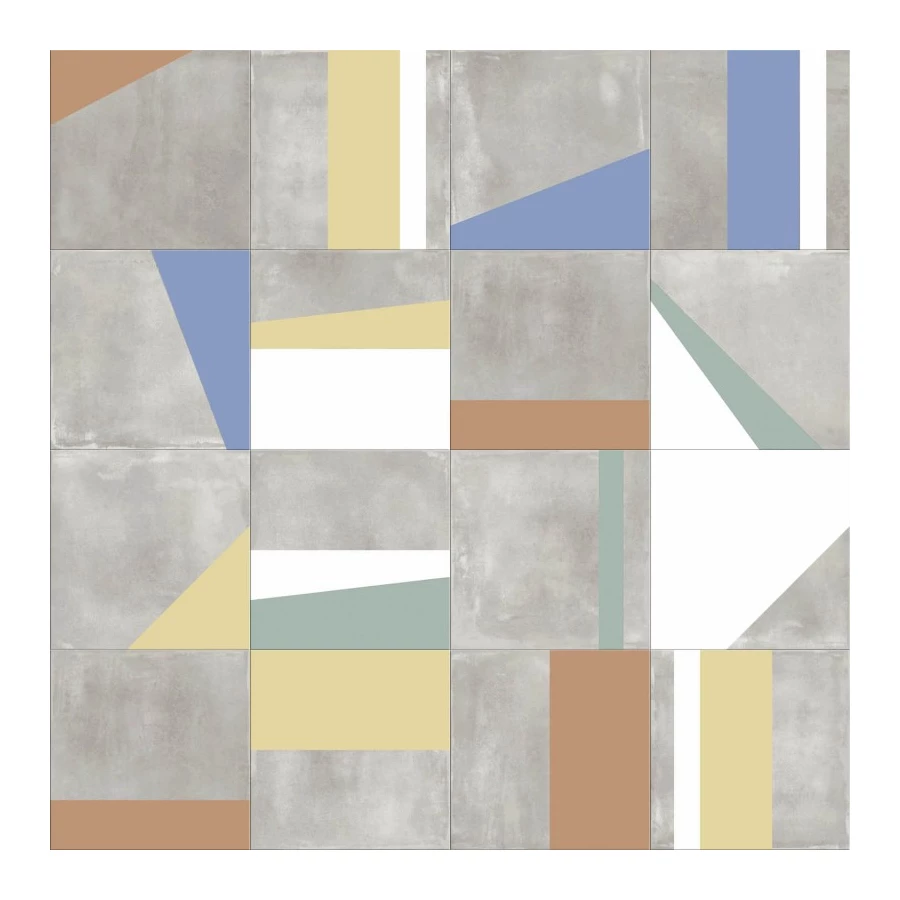 Керамогранит ABK Play Edge Mix Multicolor PF60003482 20x20 см