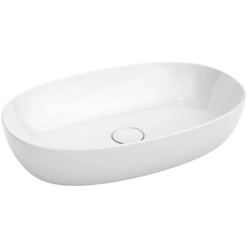 Раковина Kerama Marazzi Plaza накладная 60 белая глянцевая PLR.wb.60