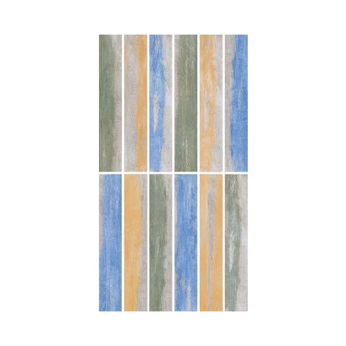Керамогранит Kerama Marazzi Колор Вуд микс DD732400R 13х80 см