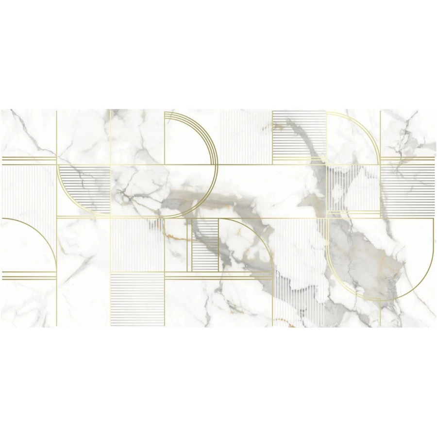 Декор Laparet Laurel белый 30х60 см