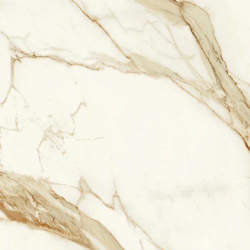 Керамогранит Atlas Concorde Марвел Шайн Cалаcатта Империале Силк / Marvel Shine Calacatta Imperiale Silk полуматовый бежевый A5TF 60х60 см