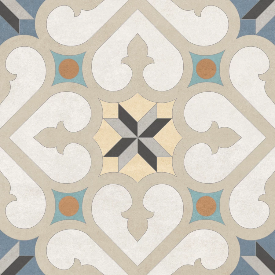 Керамогранит New Trend Design Art Damask матовый многоцветный GP2020DGA11 20х20 см