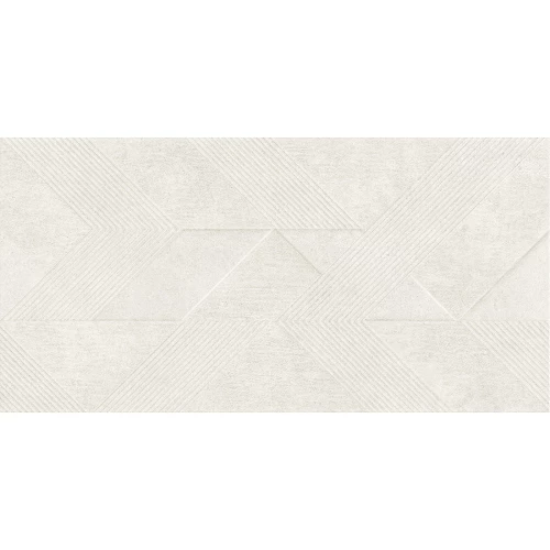Плитка настенная ALMA Ceramica Прокси / Proxy рельефная матовая белая TWA3060PRX14 60х30 см
