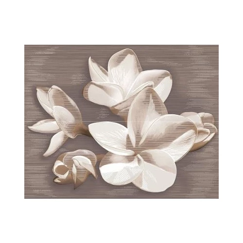 Панно из 2 частей Azori Amati Plumeria Alba 40,2x50,5 см