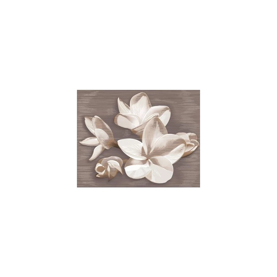 Панно из 2 частей Azori Amati Plumeria Alba 40,2x50,5 см