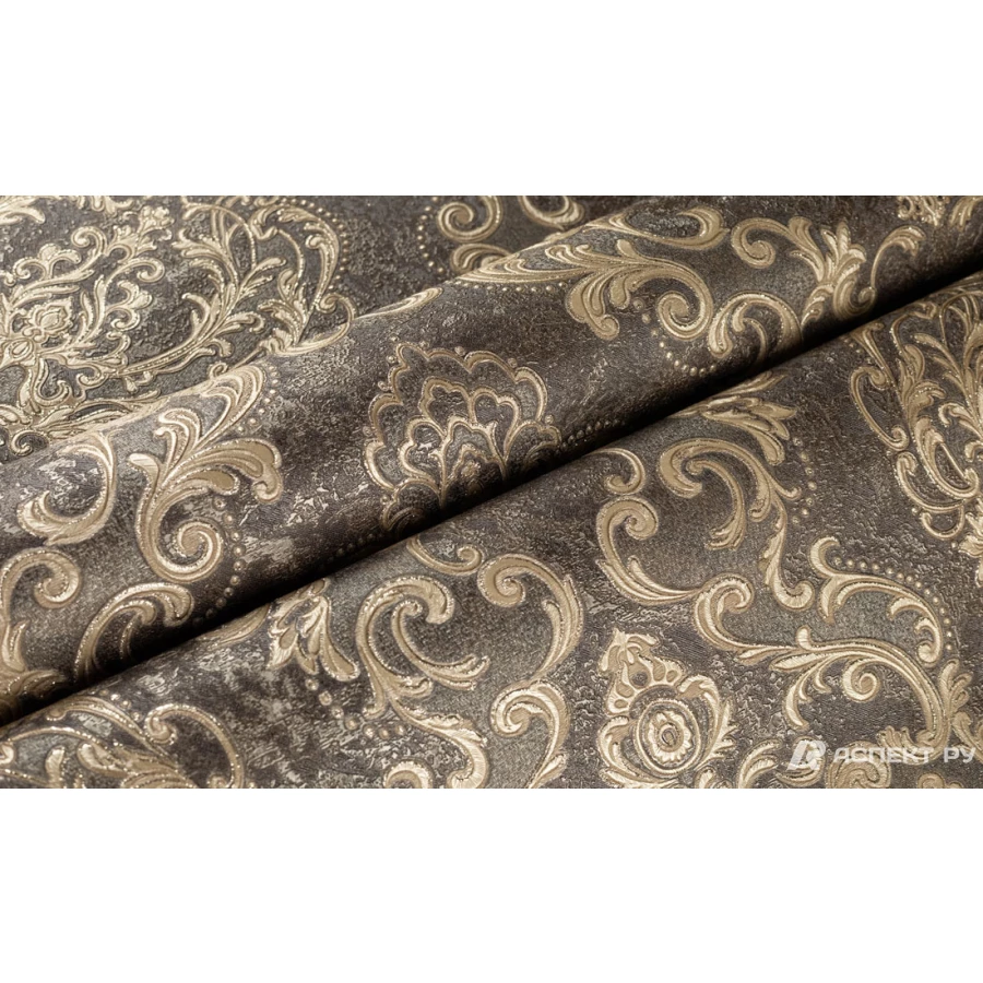 Обои флизелиновые Аспект Эмилия Коричневый 70556-82 1,06х10,05 м