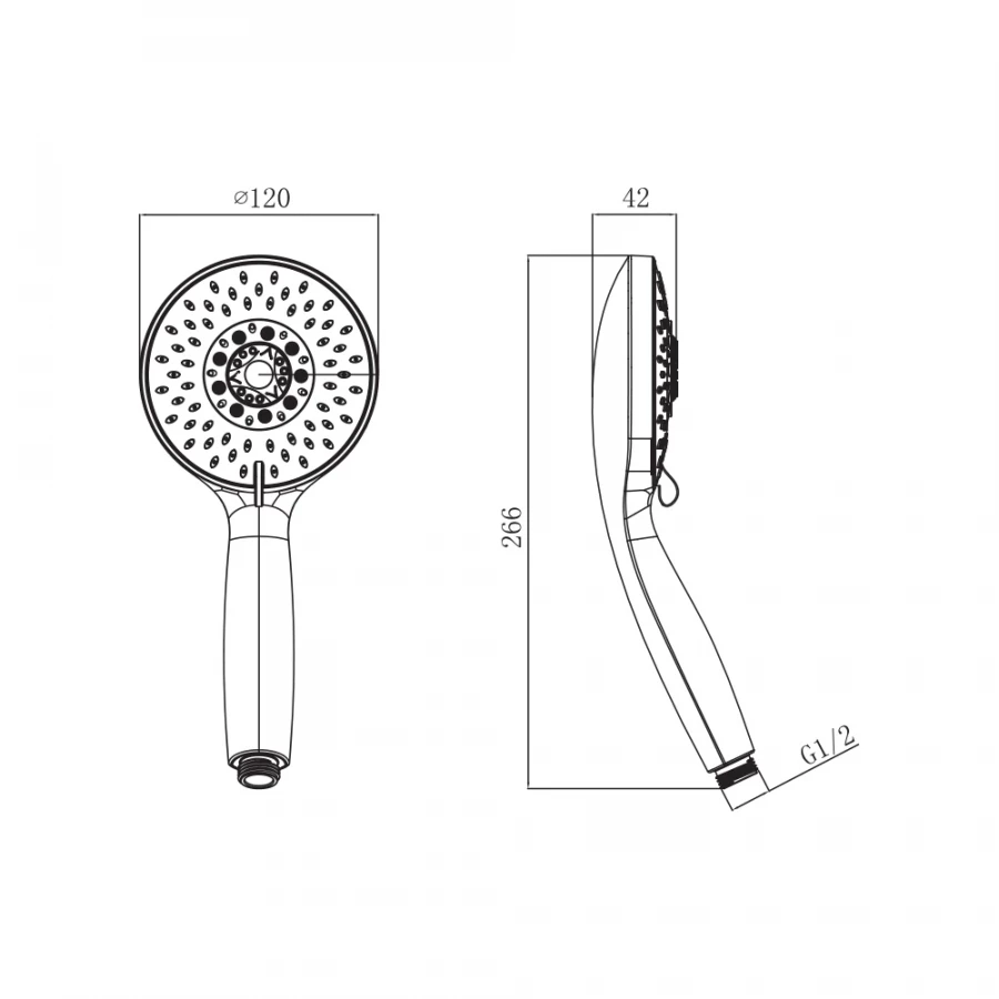Лейка Olive`s для душа D155