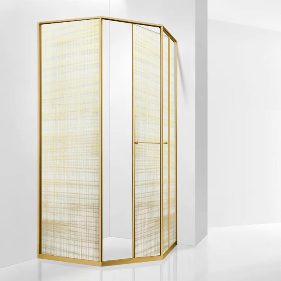 Душевой уголок RGW SV-82Gb R Золотая вуаль 33328299-266R 90х90 см