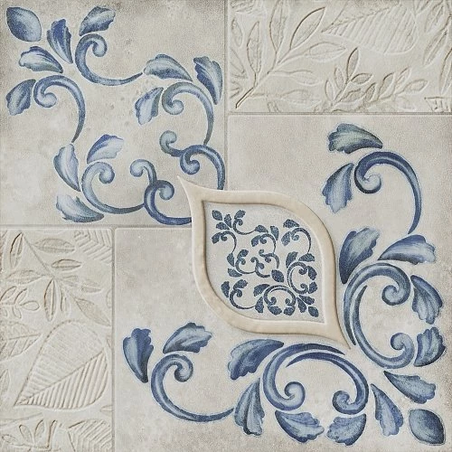 Декор Kerama Marazzi Сиена 3 матовый серый 20х20 см