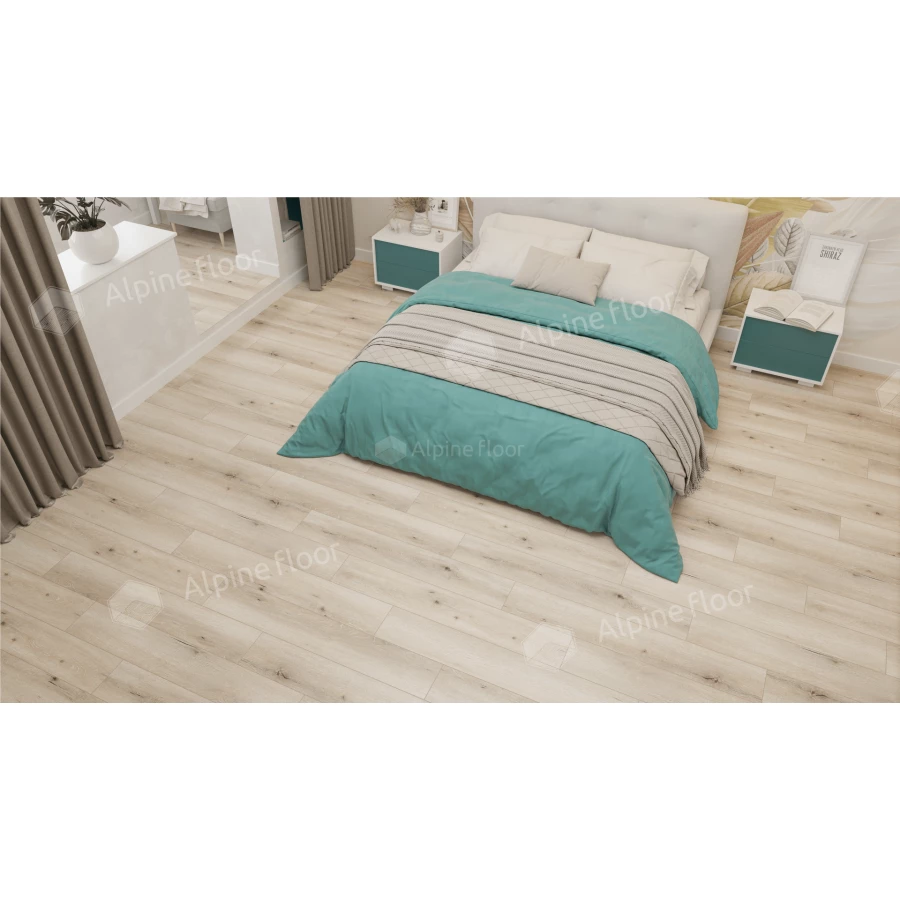 Ламинат Alpine Floor Aura Дуб Верона LF100-01 33 класс 8 мм 2.4116 кв.м 121.8х19.8 см