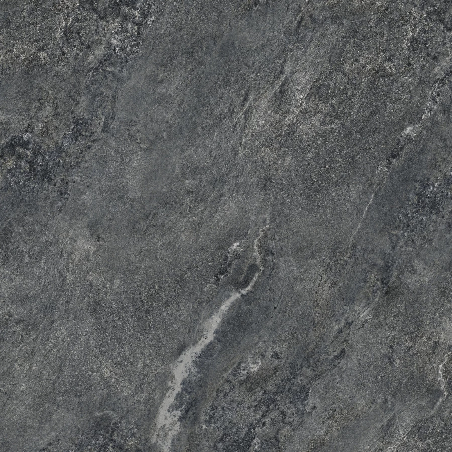 Керамогранит LCM Ajax Black матовый карвинг черный 8080AJA99M 80х80 см