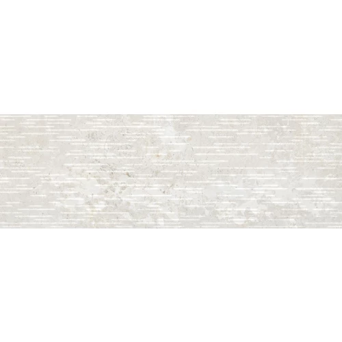 Плитка настенная Керамин Триумф 3Д матовая бежевая 90х30 см