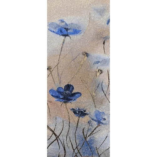 Керамогранит Meili Ceramic Lavan Bookmatch Matt матовый синий FS6415MD 300х120 см