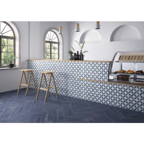 Керамогранит Harmony Peronda Havana White Petals R10 матовый серый 3386037274 22,3x22,3 см