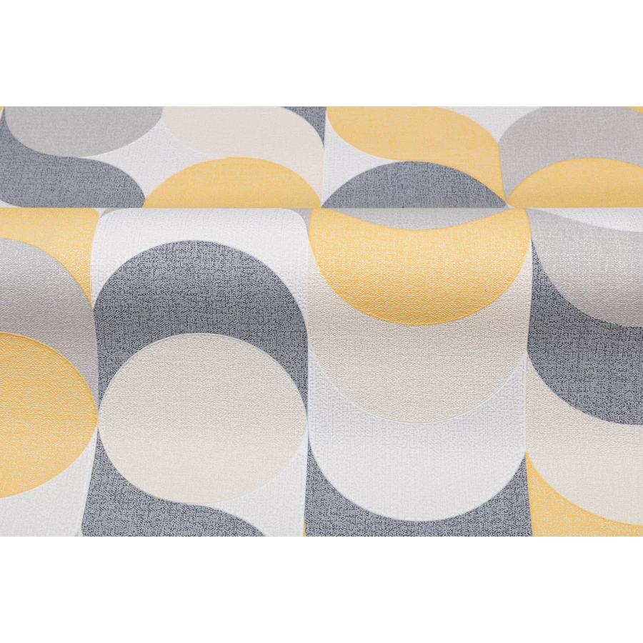 Обои флизелиновые Palitra Home Confetti HomeColor жёлтые HC31185-34 1,06х10,05 м