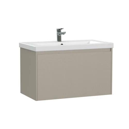 Тумба под раковину Cersanit Grande 80 подвесная для Como 80 бежевый A64310