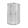 Душевой уголок Bravat Line BS090.1201A без поддона две раздвижные двери 90x90x200 см