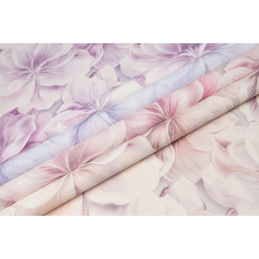 Обои флизелиновые Palitra Home Nimfa HomeColor красные HC72272-15 1,06х10,05 м