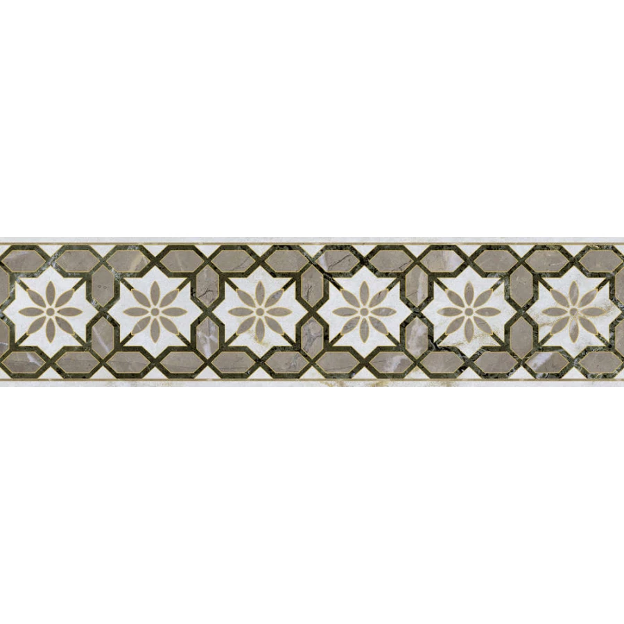 Бордюр 5 Kerama Marazzi Серенада глянцевый обрезной VT\A575\11000R 30x7,2 см