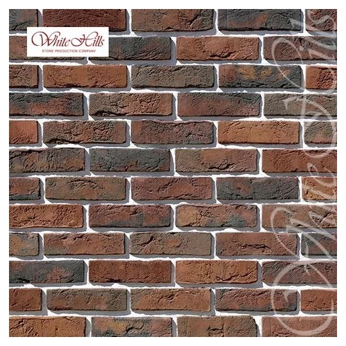 Плитка под кирпич White Hills Лондон Брик 304-70 23,5х6,5х1,2-1,5 см
