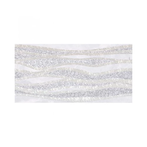 Декор Нефрит-Керамика Тендре серый 25*50 см