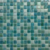 Мозаика Bonaparte Стеклянная мозаика Element 20х20 полуполированная голубая 32,7х32,7 см