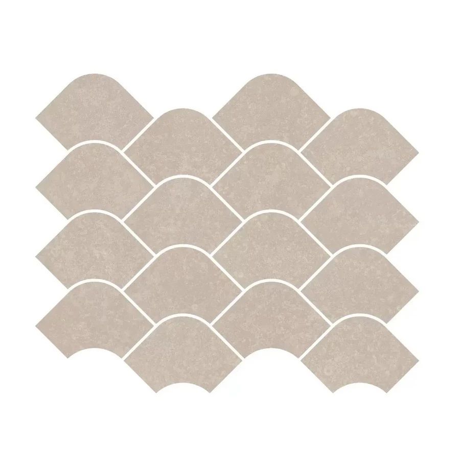 Плитка настенная Kerama Marazzi Касабланка Декор наборный обрезной матовый светло-бежевый KMD2HID003BR 30x25 см