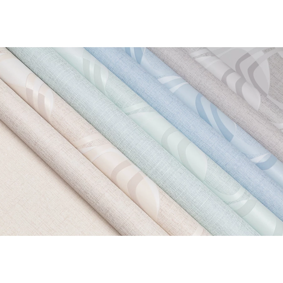 Обои флизелиновые Palitra Home Gemma HomeColor зеленые HC31207-17 1,06х10,05 м