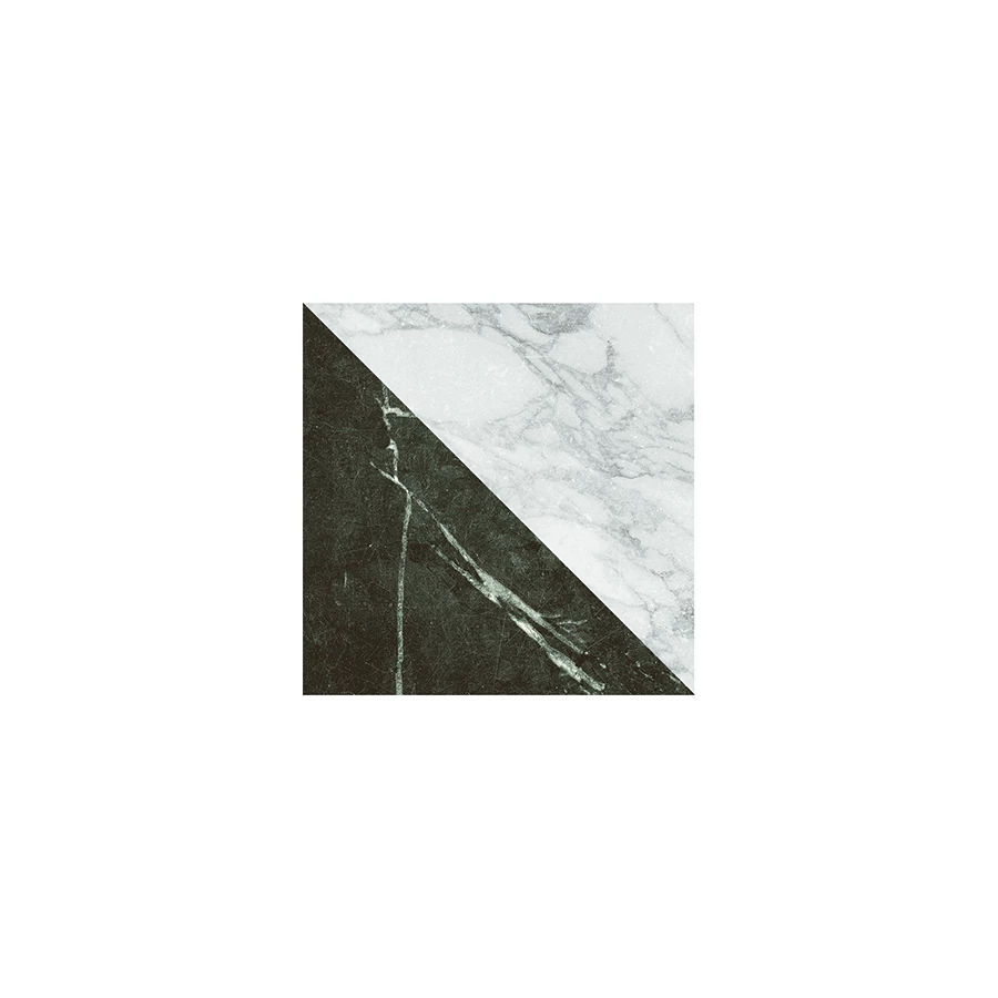 Керамогранит 41zero42 Денди Флаг Вхите Греен / Dandy Flag White Green матовый зеленый 4101195 18,6х18,6 см