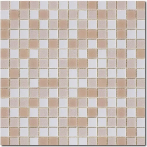 Стеклянная мозаика Rose Mosaic Aquatica Daiquri R+ сетка 2х2 глянцевая розовая rose-daiquiri 32,7х32,7 см