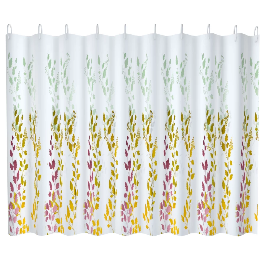 Шторка Fashun для ванны с набором пластиковых колец для подвеса A8821 180x180 см