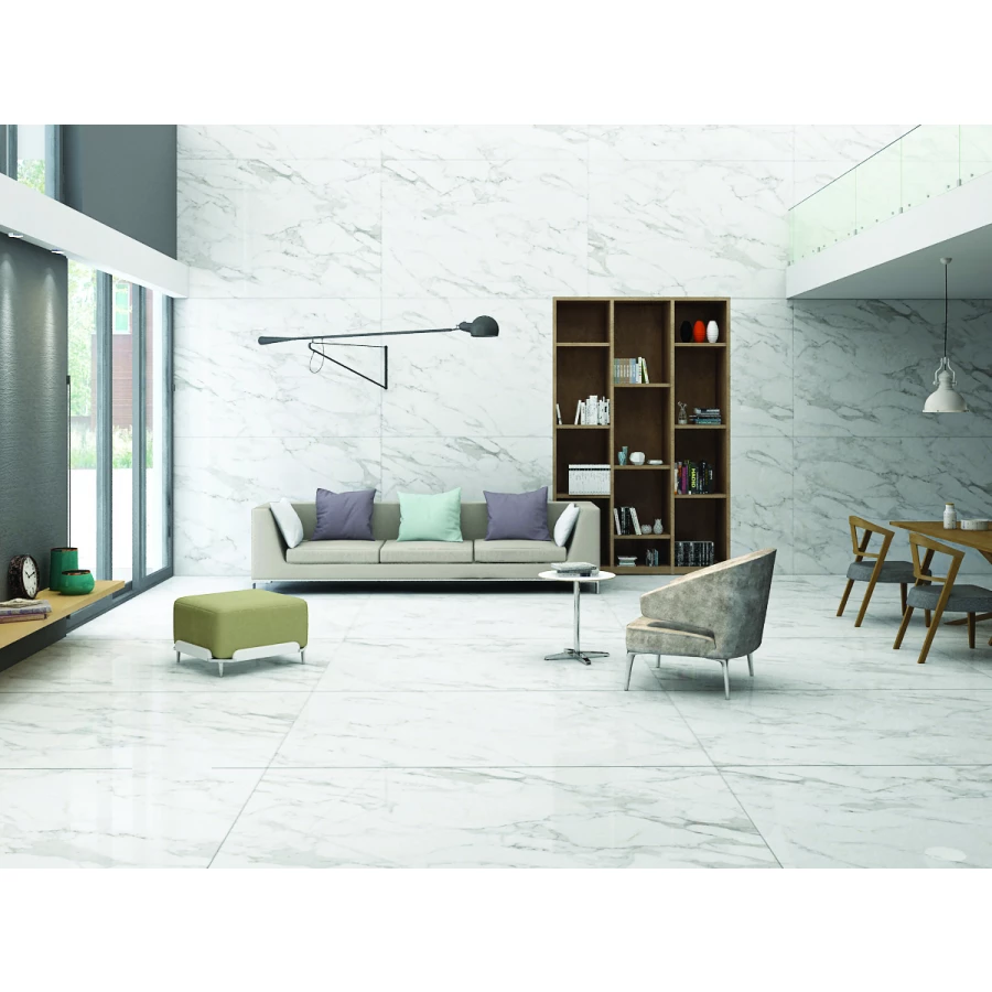 Керамогранит Maimoon Ceramica Slabs Carrara Elite 180х120 см