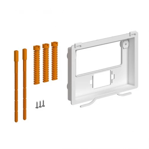 Рамка крепления кнопки смыва для инсталляции Cersanit Aqua 40/AQUA 50 ZP-FM-DB-INS-2