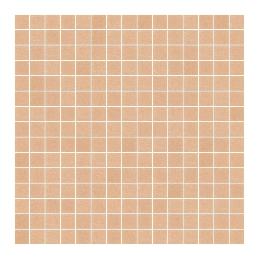 Стеклянная мозаика Trend Vitreo на пленке 2x2 глянцевая бежевая 166** 31,6х31,6 см