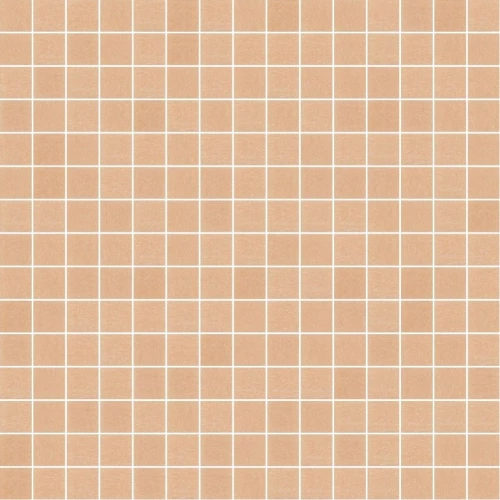 Стеклянная мозаика Trend Vitreo на пленке 2x2 глянцевая бежевая 166** 31,6х31,6 см